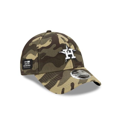 Houston Astros Gorra | New Era MLB Armed Forces Weekend Stretch Snap 9forty Adjustable Cap Mexico - Verdes
